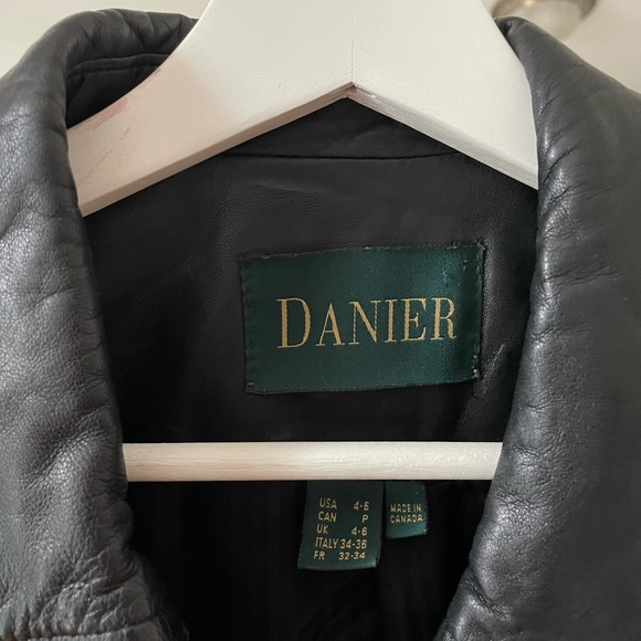 Danier leather trench - Picture 2 of 4